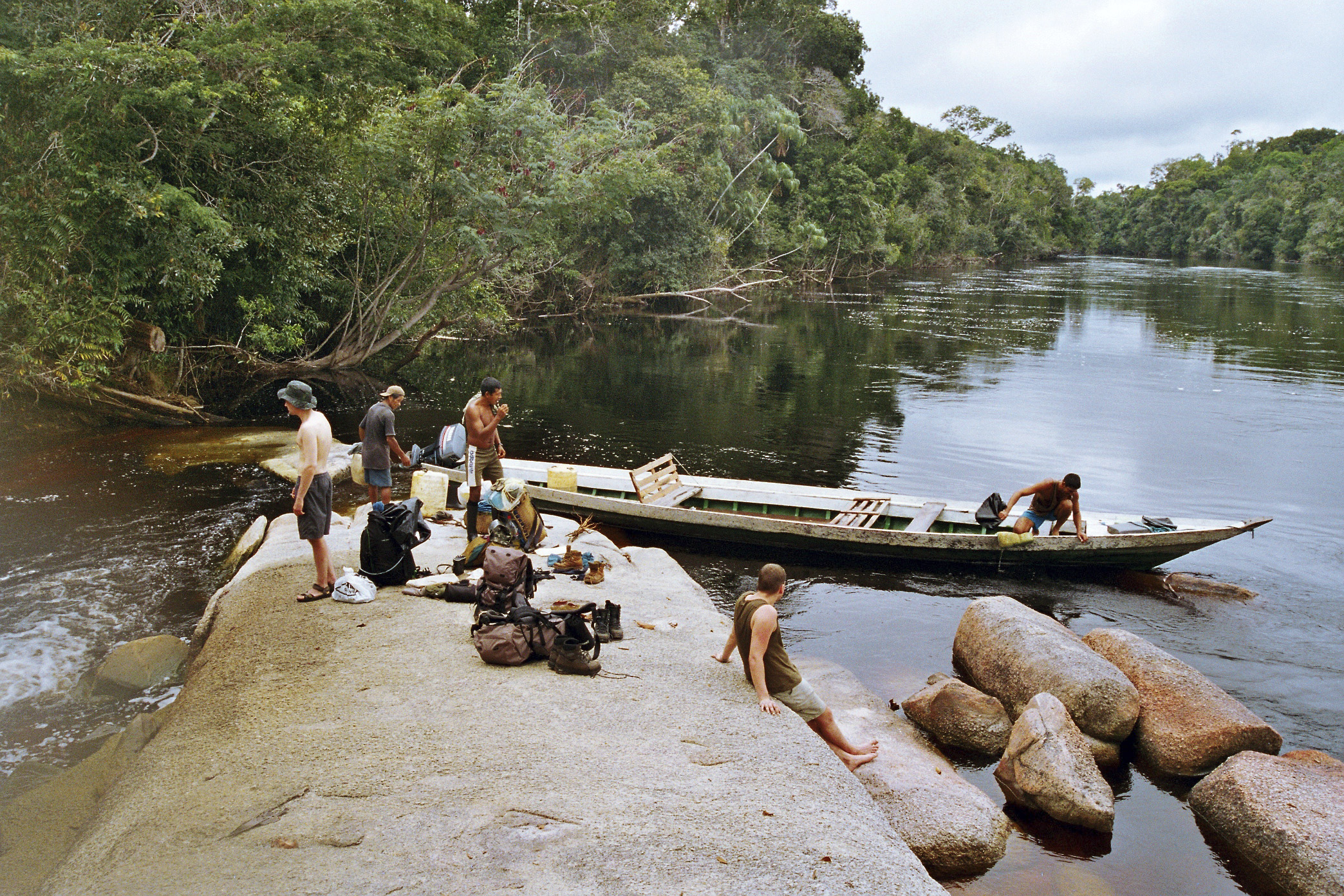 Лодки Амазонии